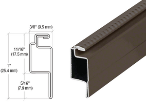 Lip Bar Screen for crank out windows